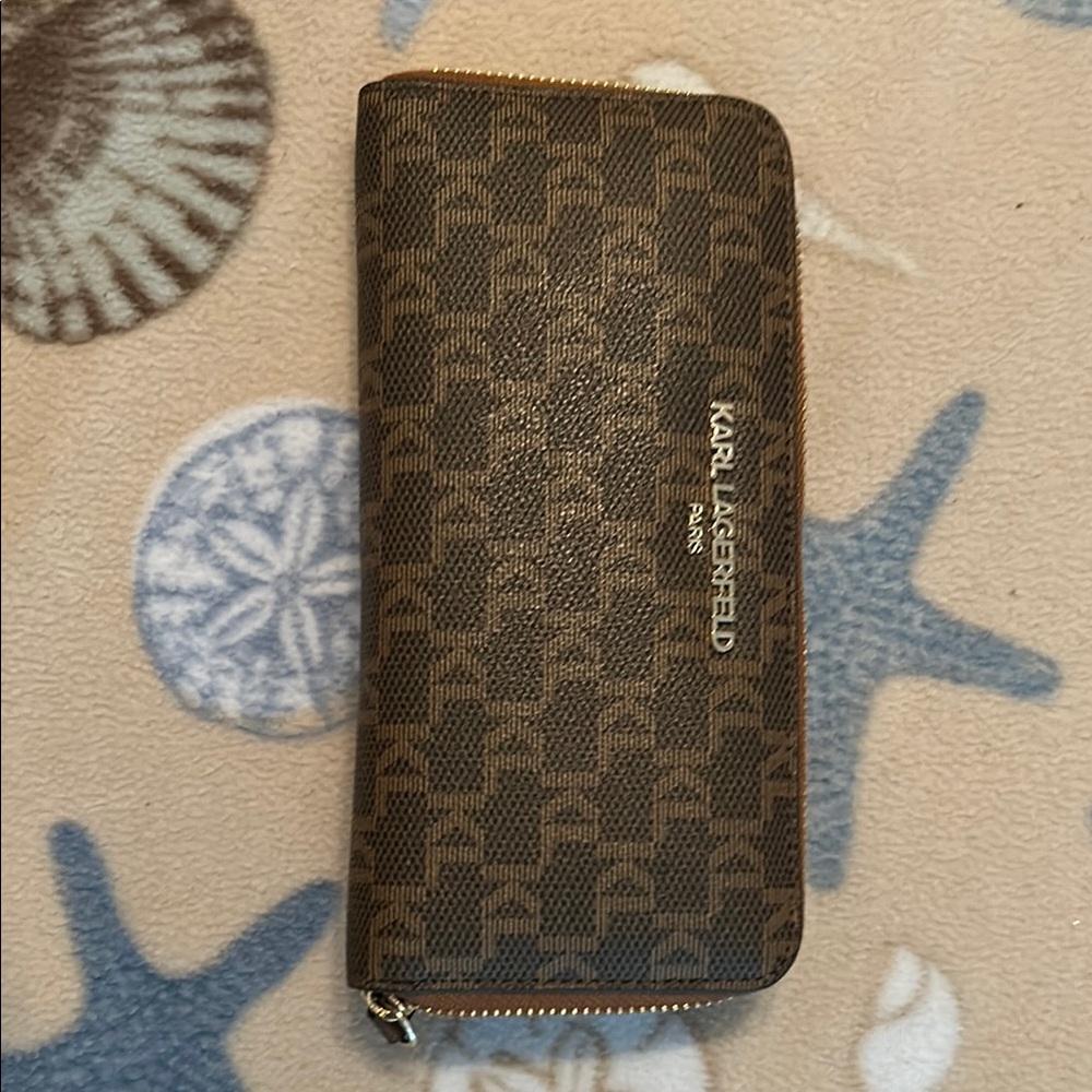Karl Lagerfeld Brown Wallet